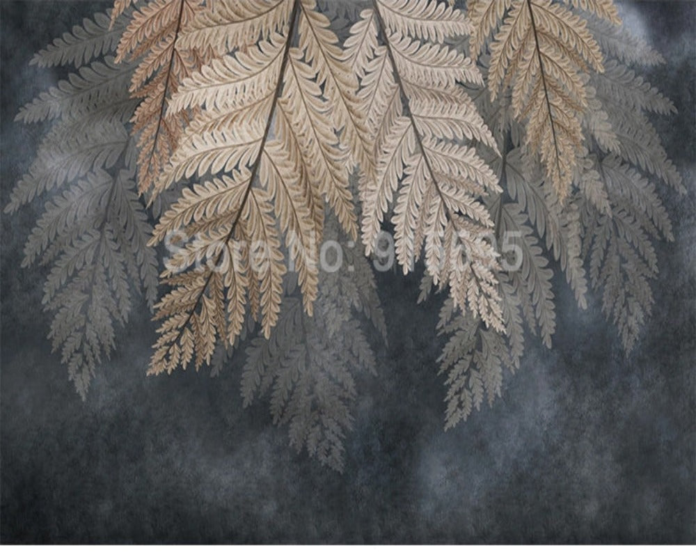 3D Modern Art Plant Leaves